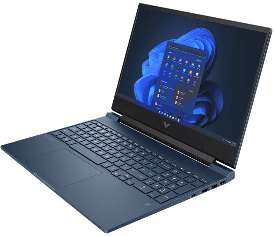 картинка Ноутбук HP Victus 15-fb3120ax 15.6'' FHD/  AMD RYZEN 7 7445HS /  16Gb/  SSD 512Gb/  RTX3050 6Gb/  W11HML/  Blue (BT6E1PA) от магазина КомпьютерЦентр
