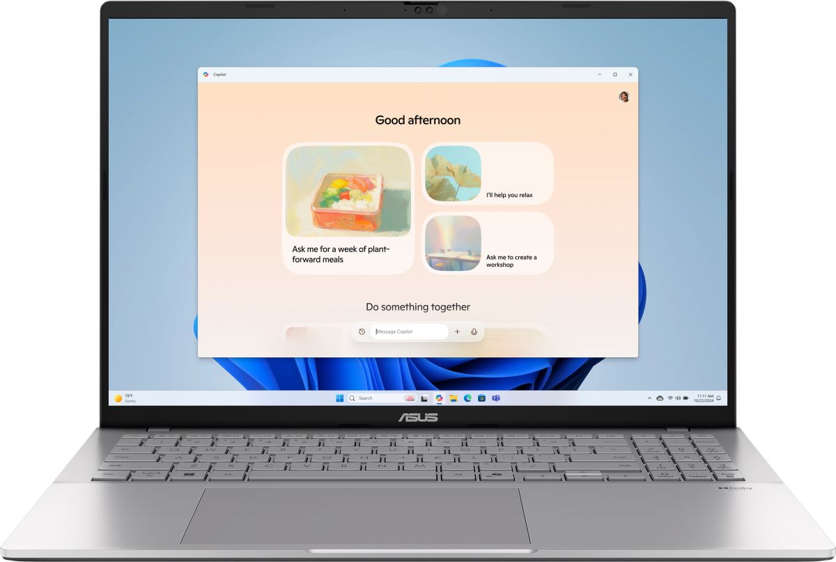 картинка Ноутбук ASUS VivoBook S16 S3607VA-RP170 16'' IPS (1920x1200) 144Гц/  Intel Core 5 210H (8/ 12) / 16ГБ / 512ГБ / Intel UHD / 70Вт*ч / DOS / Серебристый /  1.7 кг от магазина КомпьютерЦентр