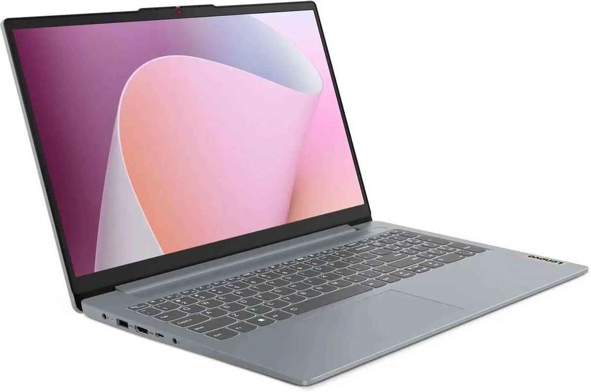 картинка Ноутбук Lenovo IdeaPad Slim 3 15AMN8 15,6'' /  AMD Ryzen 5 7520U /  8Gb DDR5/  512Gb/  AMD Radeon 610M/  Grey (82XQ00EQPS) от магазина КомпьютерЦентр