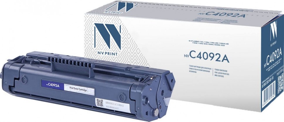 картинка Картридж NV Print совместимый HP C4092A для 1100/ 1100A/ 3200 (2500k) (NV-C4092A) от магазина КомпьютерЦентр