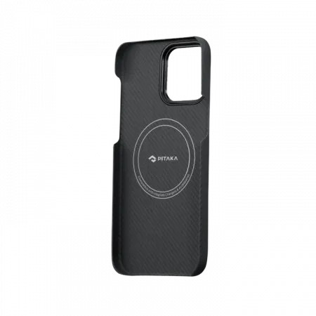 картинка Чехол-накладка Pitaka MagEZ Case 3 Black/ Grey for iPhone 14 Pro Max от магазина КомпьютерЦентр