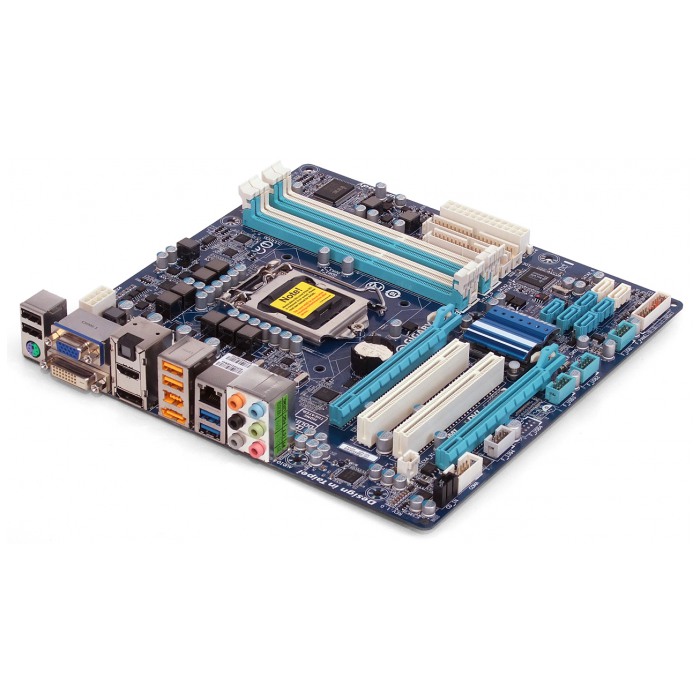 картинка Материнская плата Gigabyte GA-H55M-USB3 (GA-H55M-USB3) от магазина КомпьютерЦентр