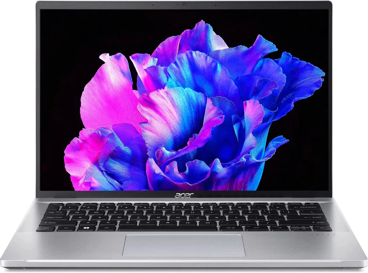 картинка Ноутбук Acer Swift GO SFG14-71-51EJ 14'' OLED (2880х1800)/  i5-1335U/  16Gb DDR5/  512Gb SSD/  Intel Iris Xe/  Wi-Fi6 /  BT5.2/  Win 11/  50 Втч/  1.25 кг/  Silver от магазина КомпьютерЦентр