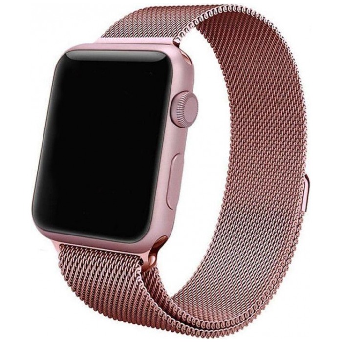 картинка Ремешок Apple Watch Milanese Loop 38mm Rose Gold от магазина КомпьютерЦентр