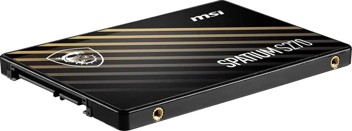 картинка SSD накопитель 960Gb 2.5'' MSI Spatium S270 R/ W 500/ 450 MB/ s TBW500 (S78-440P130-P83) от магазина КомпьютерЦентр