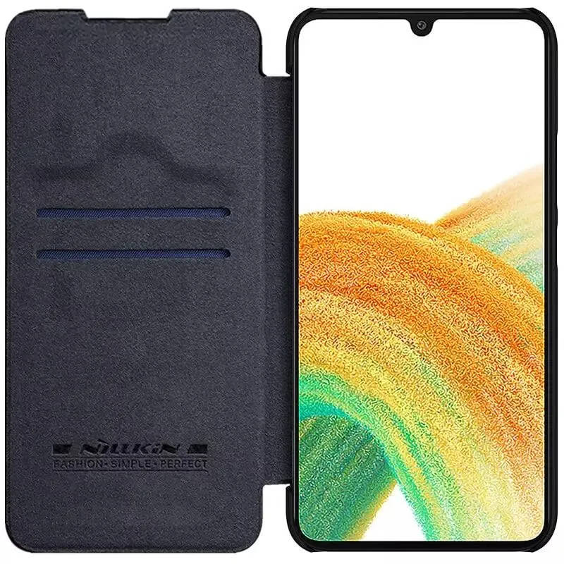 картинка Чехол-книжка Nillkin Qin из Premium экокожи для Samsung Galaxy A34, черный от магазина КомпьютерЦентр