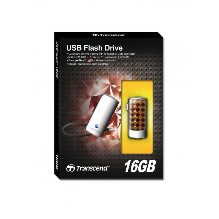картинка Флешка USB Transcend 16Gb JetFlash V95C (TS16GJFV95C) от магазина КомпьютерЦентр