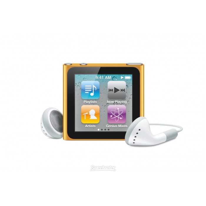 картинка Плеер MP3 Apple iPod nano 8Gb Orang A1366 (6Gen) (MC691) от магазина КомпьютерЦентр