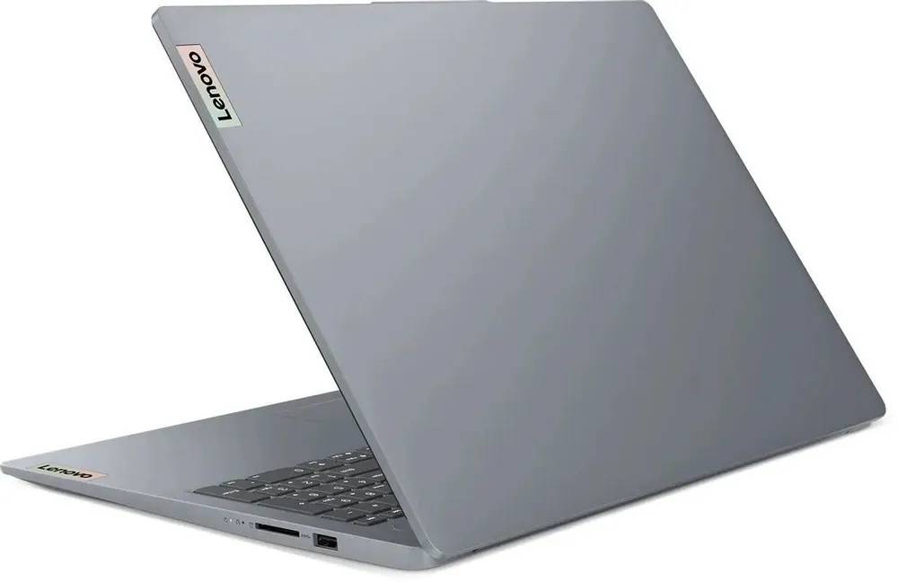 картинка Ноутбук Lenovo IdeaPad Slim 3 16IRU8 16'' IPS (1920X1200)/  Intel Core i5-1335U/  8Gb/  SSD 512Gb/  Intel Iris Xe/  NoOS/  47 Втч/  1.74 кг/  серый (82X8004ERK) от магазина КомпьютерЦентр
