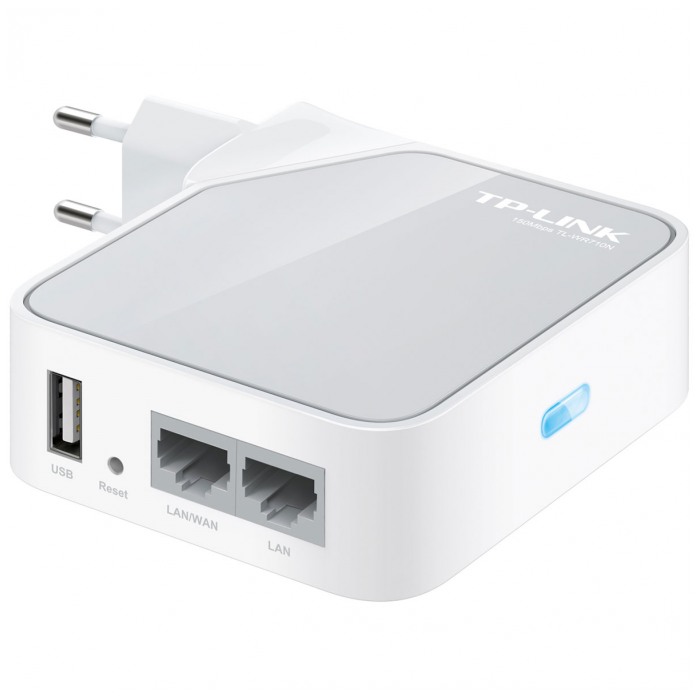 картинка Wi-Fi Маршрутизатор TP-Link TL-WR710N Mini Pocket Router (TL-WR710N) от магазина КомпьютерЦентр