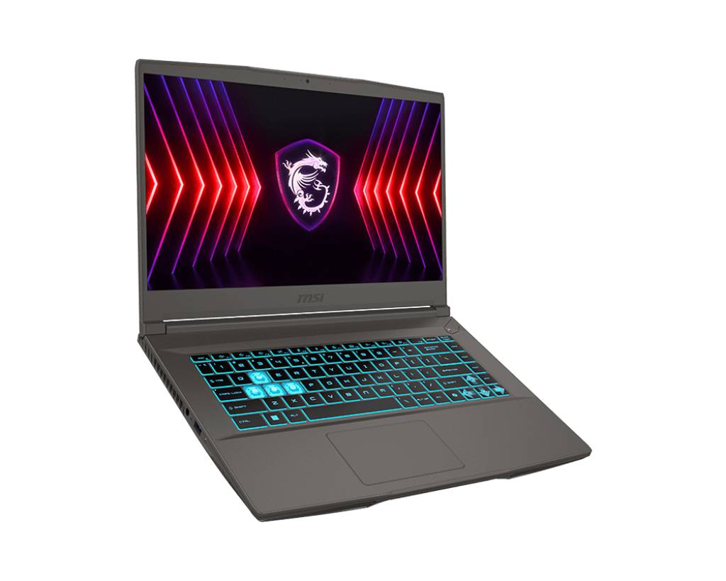 картинка Ноутбук MSI Thin A15 B7VF-037XRU 15.6'' IPS FHD/  Ryzen 5 7535HS/  16Gb/ 512Gb SSD/ NV RTX4060/  WiFi/  BT/  DOS/  Cosmos Gray от магазина КомпьютерЦентр