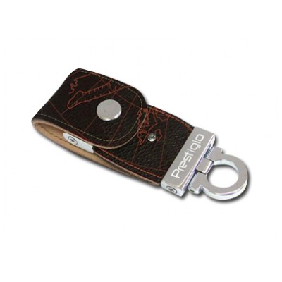 картинка Флешка USB Prestigio 8Gb Leather case Black Map Feature With Brown Stitching (EJPLDF08MPBRA) от магазина КомпьютерЦентр