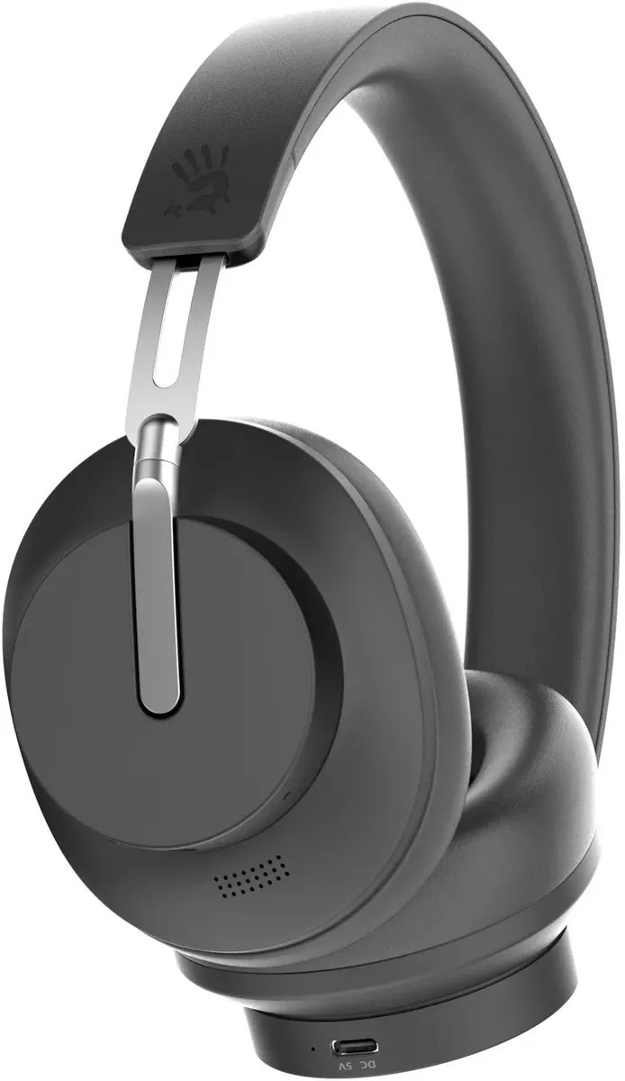 картинка Bluetooth гарнитура A4Tech Bloody MH390, черный, проводные/беспроводные (MH390 BLACK) от магазина КомпьютерЦентр