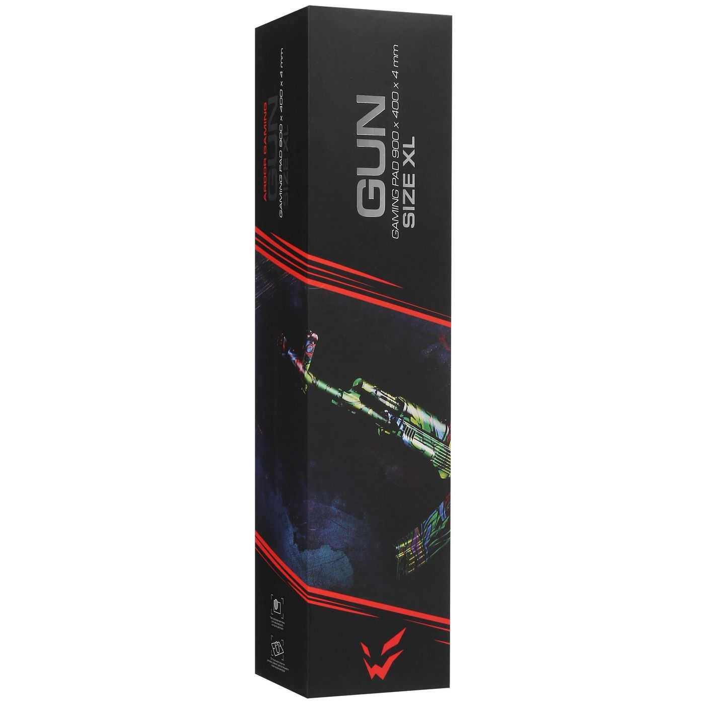 картинка Коврик для мышки ARDOR GAMING GM-XL Gun 900x400x4mm от магазина КомпьютерЦентр