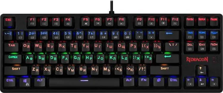 картинка Клавиатура Defender Redragon USB Daksa RU 78308 от магазина КомпьютерЦентр