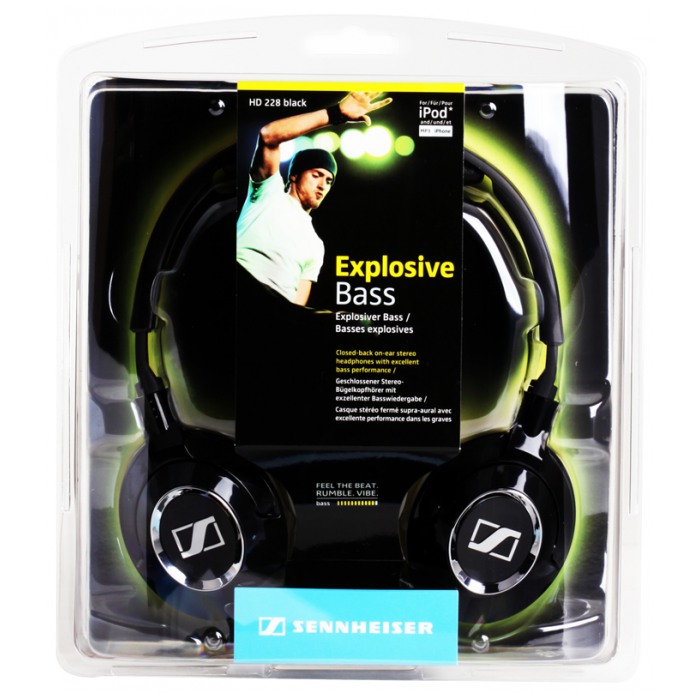 картинка Наушники Sennheiser HD 228 Black (HD 228 Black) от магазина КомпьютерЦентр