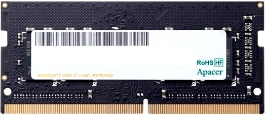 картинка SO-DIMM DDR4 8Gb 3200MHz PC4-25600 Apacer CL22 1.2V (AS08GGB32CSYBGH) от магазина КомпьютерЦентр