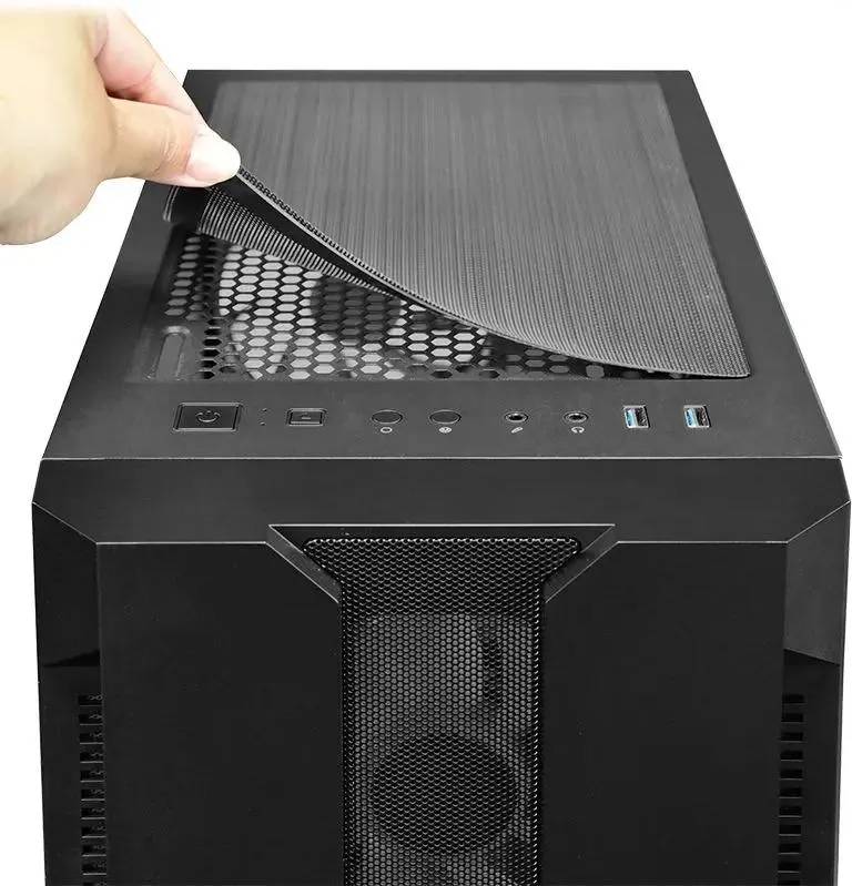 картинка Корпус Chieftec Hunter GS-01B-OP черный без БП ATX от магазина КомпьютерЦентр
