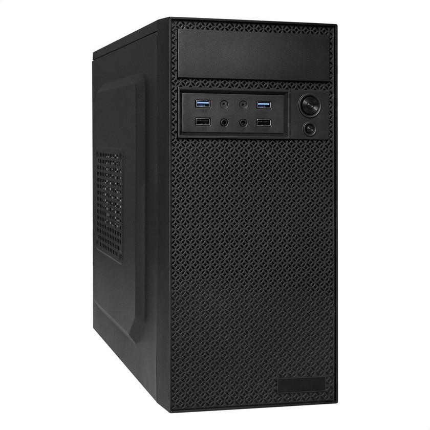 картинка Корпус Minitower ExeGate EX291271RUS BAA-109U2 черный от магазина КомпьютерЦентр