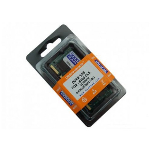 картинка Оперативная память Goodram SO-DIMM DDR2 1Gb 800MHz PC2-6400 от магазина КомпьютерЦентр