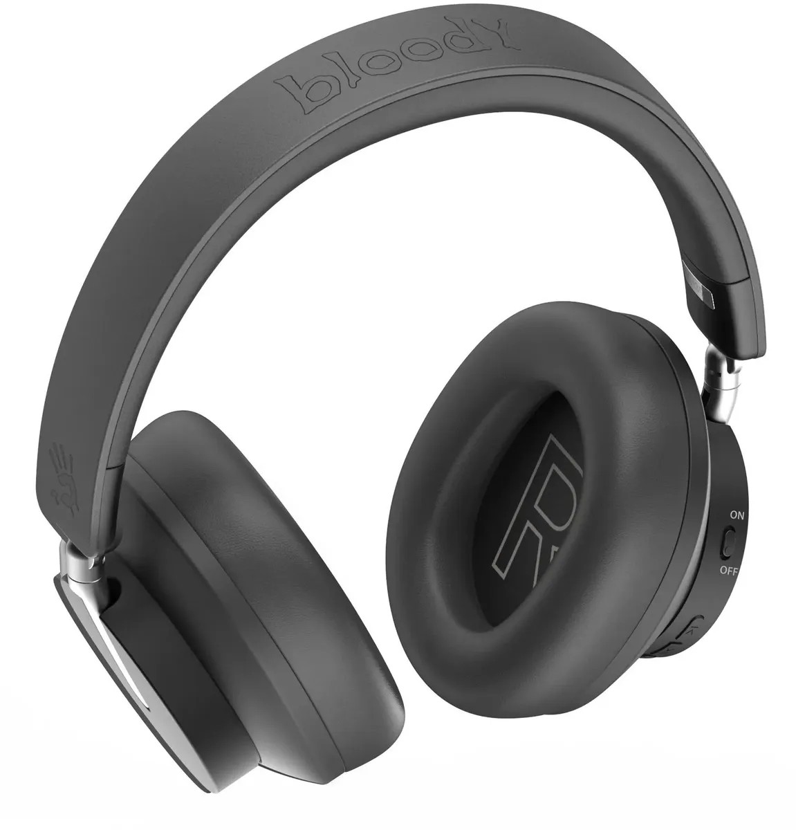 картинка Bluetooth гарнитура A4Tech Bloody MH390, черный, проводные/беспроводные (MH390 BLACK) от магазина КомпьютерЦентр