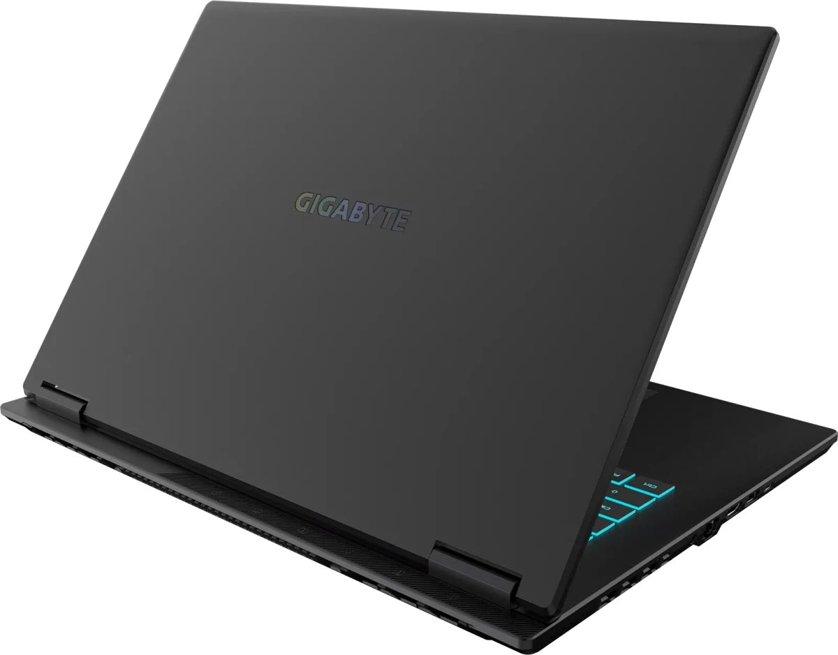 картинка Ноутбук Gigabyte GAMING A16 GA63H (3WHK3KZ894SD) 16'' (1920x1200) IPS 165Hz 300 кд/ м2/  Ryzen 7 260 (8/ 16) / 16Gb / SSD 1Tb / RTX5070 8Gb /  76 Втч / DOS / 2.2 кг от магазина КомпьютерЦентр