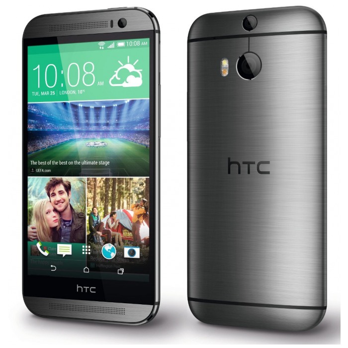 картинка Смартфон HTC One (M8) Metal Grey от магазина КомпьютерЦентр