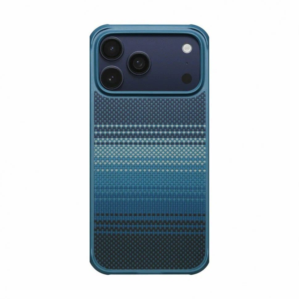 картинка Противоударный чехол PITAKA Aramid ProGuard Case для iPhone 17 Pro Max, Moonrise от магазина КомпьютерЦентр