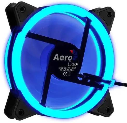 картинка Вентилятор Aerocool Rev Blue LED Ret (REV BLUE 120) от магазина КомпьютерЦентр