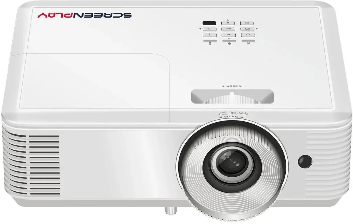 картинка Проектор ScreenPlay INFOCUS SP226 DLP, WXGA, 4000 lm, 30 000:1, 1.541.72:1, 2xHDMI 1.4, VGA in/ out, S-Video, 3.5mm in/ out, USB-A, RS-232, 10W, 27дБ, 2,9 кг, БЕЛЫЙ от магазина КомпьютерЦентр