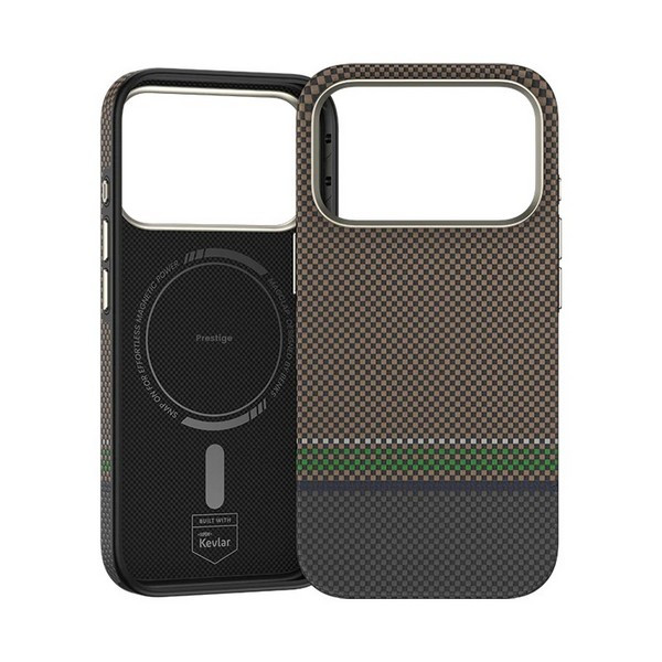 картинка Усиленный чехол Benks Prestige ArmorPro Case built with Kevlar для iPhone 17 Pro Max 6.9'' (C.K.FL.AP.GD.Y070) от магазина КомпьютерЦентр