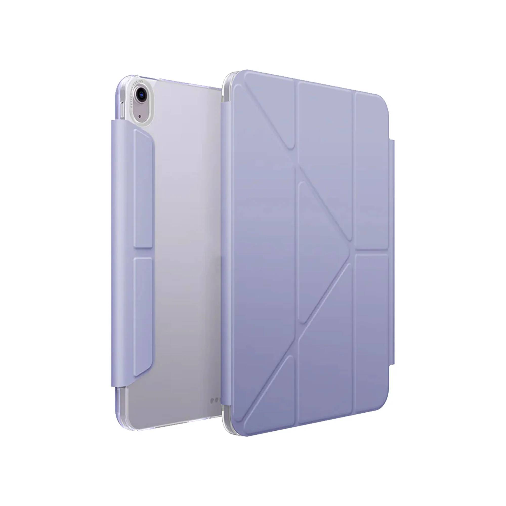 картинка Чехол Uniq CAMDEN для iPad Air 11'' (2024г), цвет фиолетовый (LIGHT VIOLET) от магазина КомпьютерЦентр