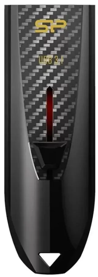 картинка USB3.2 накопитель 256Gb SiliconPower Blaze B25; Black (SP256GBUF3B25V1K) от магазина КомпьютерЦентр