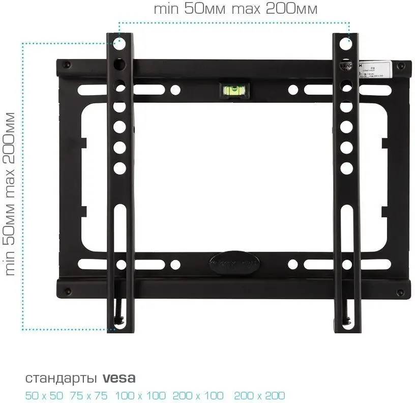 картинка Крепление Kromax Ideal-5 Black 15-47'' (26005) от магазина КомпьютерЦентр