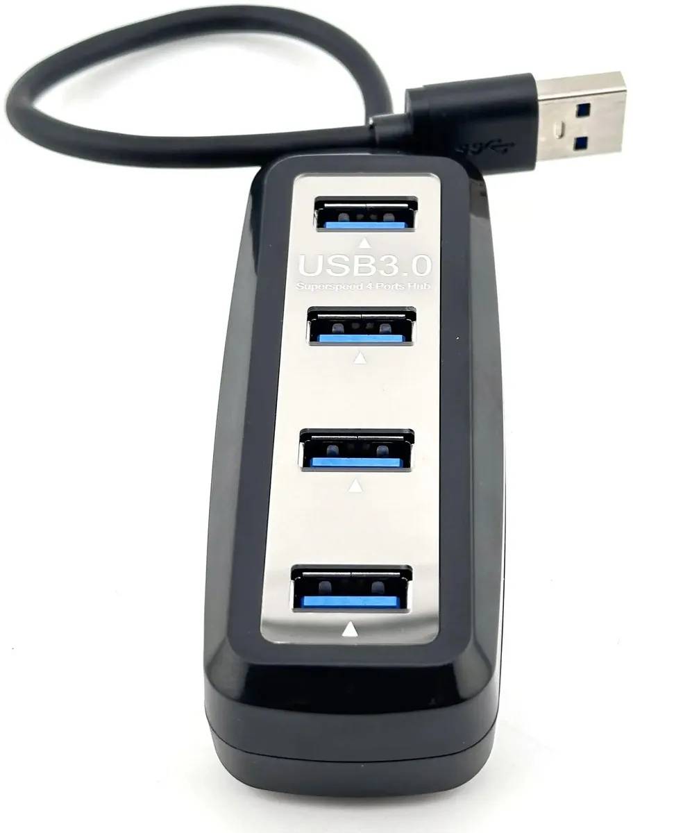 картинка HUB 4-port Behpex BHP-1816U2 USB 3.0 Black (1992321) от магазина КомпьютерЦентр