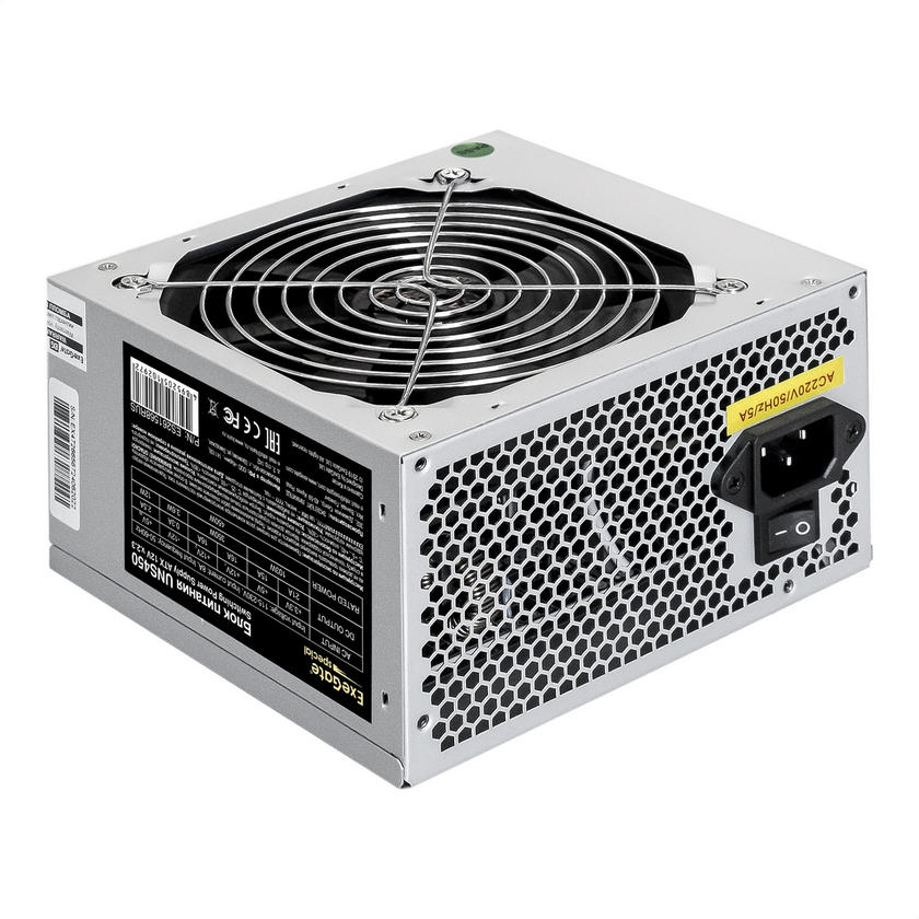 картинка Блок питания 450W ExeGate Special UNS450 (EX284693RUS) от магазина КомпьютерЦентр