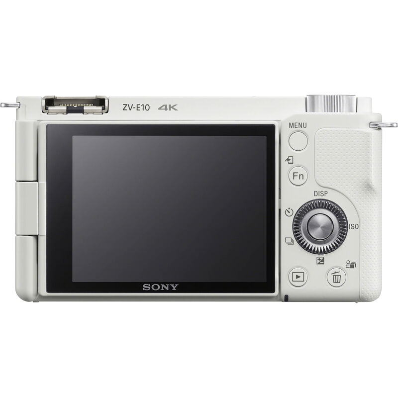 картинка Фотоаппарат Sony ZV-E10L Kit E PZ 16-50mm F3.5-5.6 OSS White от магазина КомпьютерЦентр