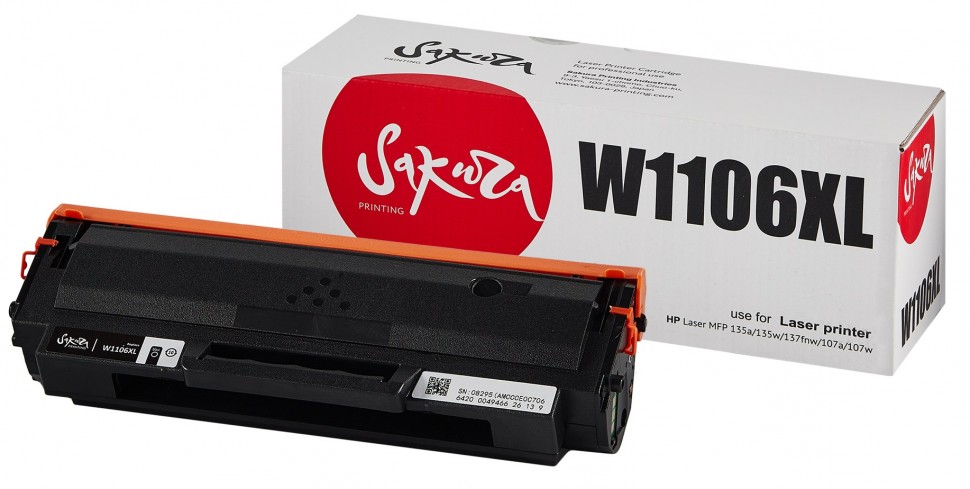 картинка Тонер-картридж Sakura совместимый SAW1106XL для HP от магазина КомпьютерЦентр