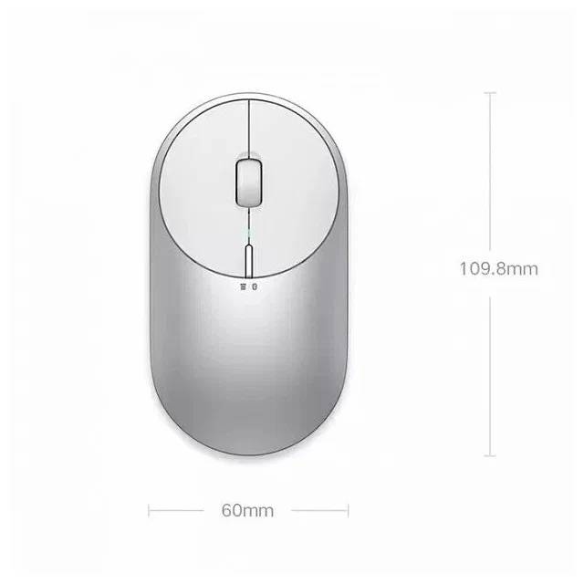 картинка Мышка Xiaomi Mi Portable Mouse 2 BXSBMW02 (BHR4520CN) Silver от магазина КомпьютерЦентр