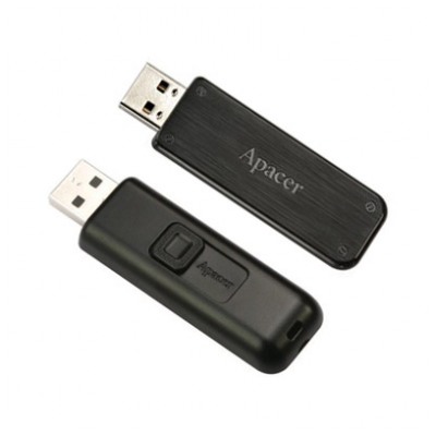 картинка Флешка USB Apacer 16Gb AH325 Black (AP16GAH325B-1) от магазина КомпьютерЦентр