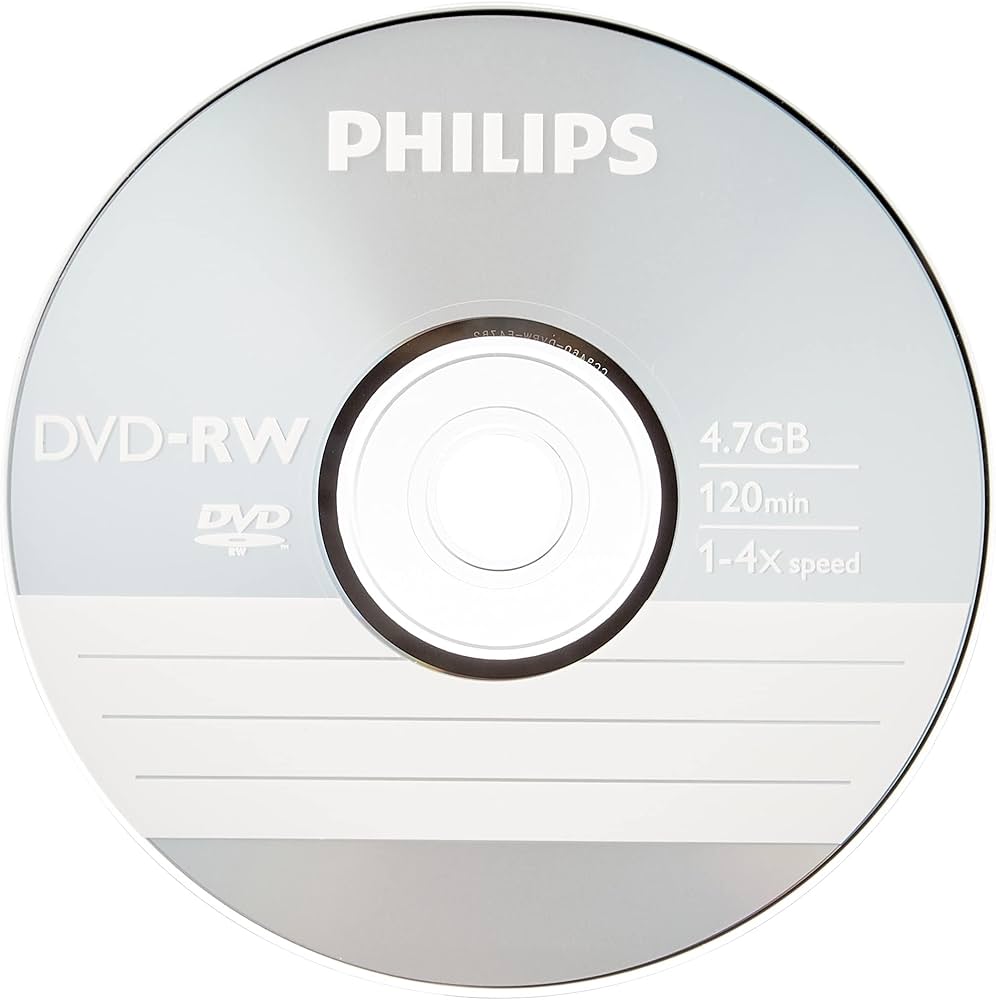картинка Диск DVD-RW Philips 4,7GB 4x; (в конверте) от магазина КомпьютерЦентр