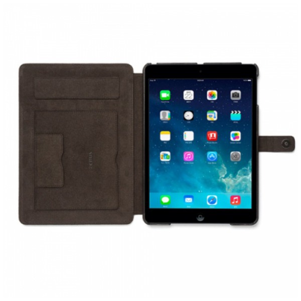 картинка Чехол Zenus Neo Classic Diary Dark Gray for iPad Air от магазина КомпьютерЦентр