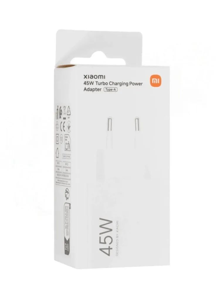 картинка СЗУ Xiaomi MI 45W Power Adapter Type-A (MDY-17-Ef) White от магазина КомпьютерЦентр