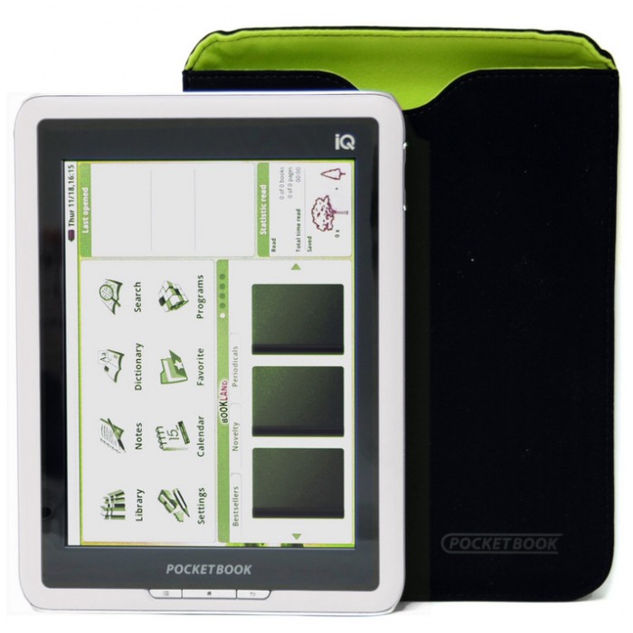 картинка Электронная книга PocketBook iQ 701 Glossy White (PB701-GW) от магазина КомпьютерЦентр