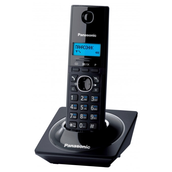 картинка Телефон Panasonic KX-TG1711UAB Black (KX-TG1711UAB) от магазина КомпьютерЦентр