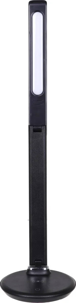 картинка Светильник настольный REXANT Status LED, (75-0219) USB-зарядка устройств, 2700-6500 К, диммирование, 220 В, эффект тиснения под кожу от магазина КомпьютерЦентр