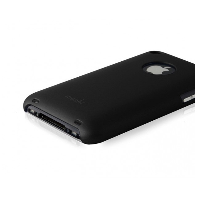 картинка Чехол Moshi iGlaze 3G Graphite Black for iPhone copy 3G/ 3GS от магазина КомпьютерЦентр