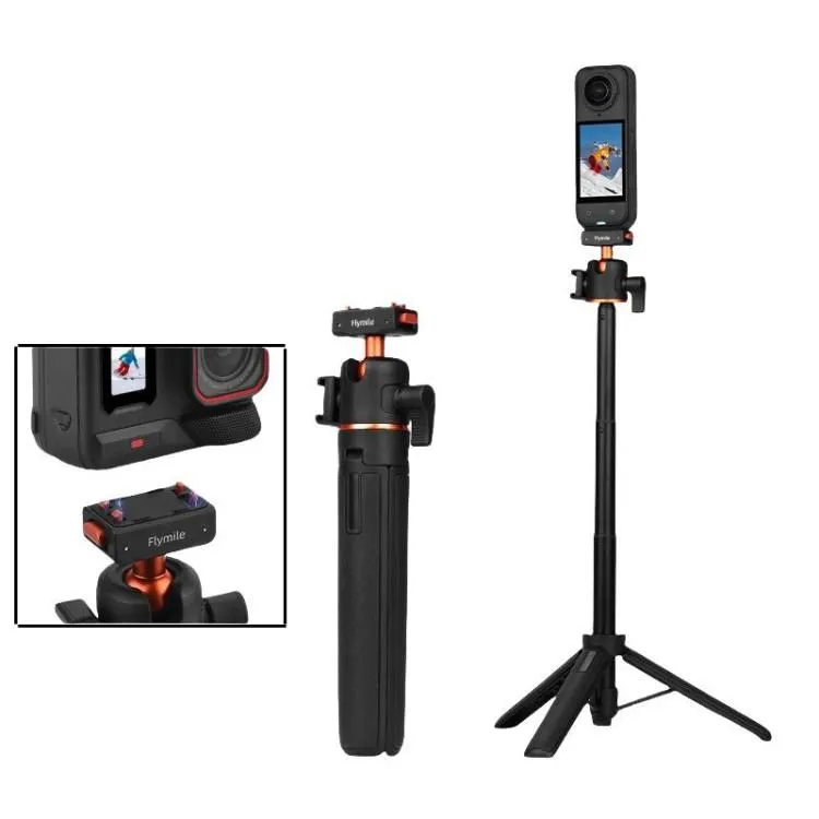 картинка Flymile 20-54 см. Магнитный штатив быстро высвобождение для Insta360 Ace Pro 2/ X5/ x4/ x3/ x2/ Ace Pro/ Ace от магазина КомпьютерЦентр
