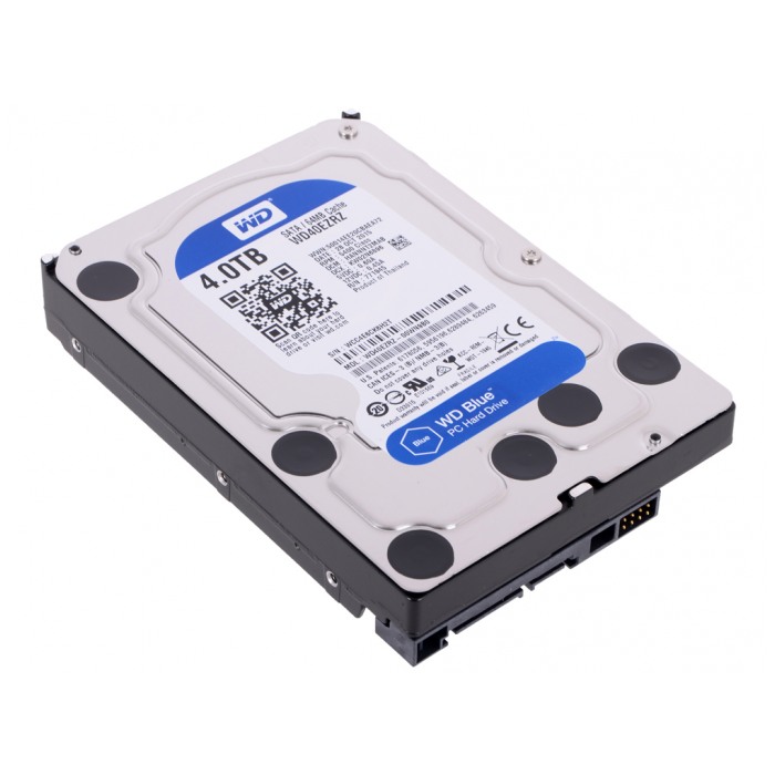 картинка Жесткий диск Western Digital 4Tb 3.5'' Blue 64Mb SATAIII (WD40EZRZ) от магазина КомпьютерЦентр