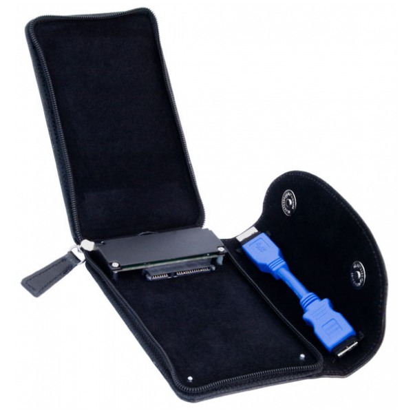 картинка Карман для HDD Chieftec EEB-25LBS-U3 Leather External USB3.0 (EEB-25LBS-U3) от магазина КомпьютерЦентр